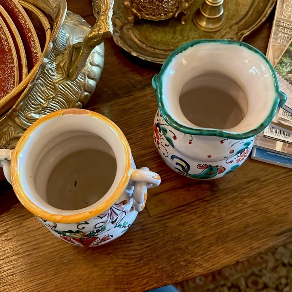 Handcrafted Multicolor Ceramic Vases